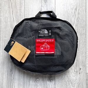 The North Face Medium Base Camp Duffel Packable Travel Backpack - TNF Black NWT